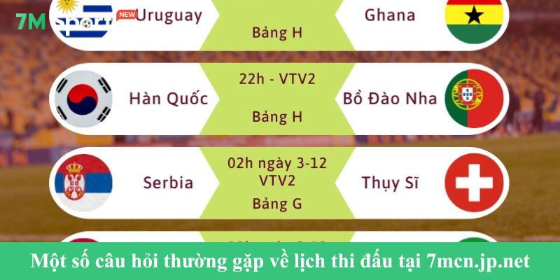 Một số câu hỏi thường gặp về lịch thi đấu tại agsmart.tv